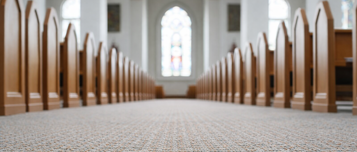 carpet flooring in church