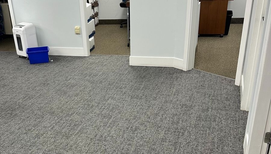 Carpet Tiles Installation in Vancouver Insurance Office