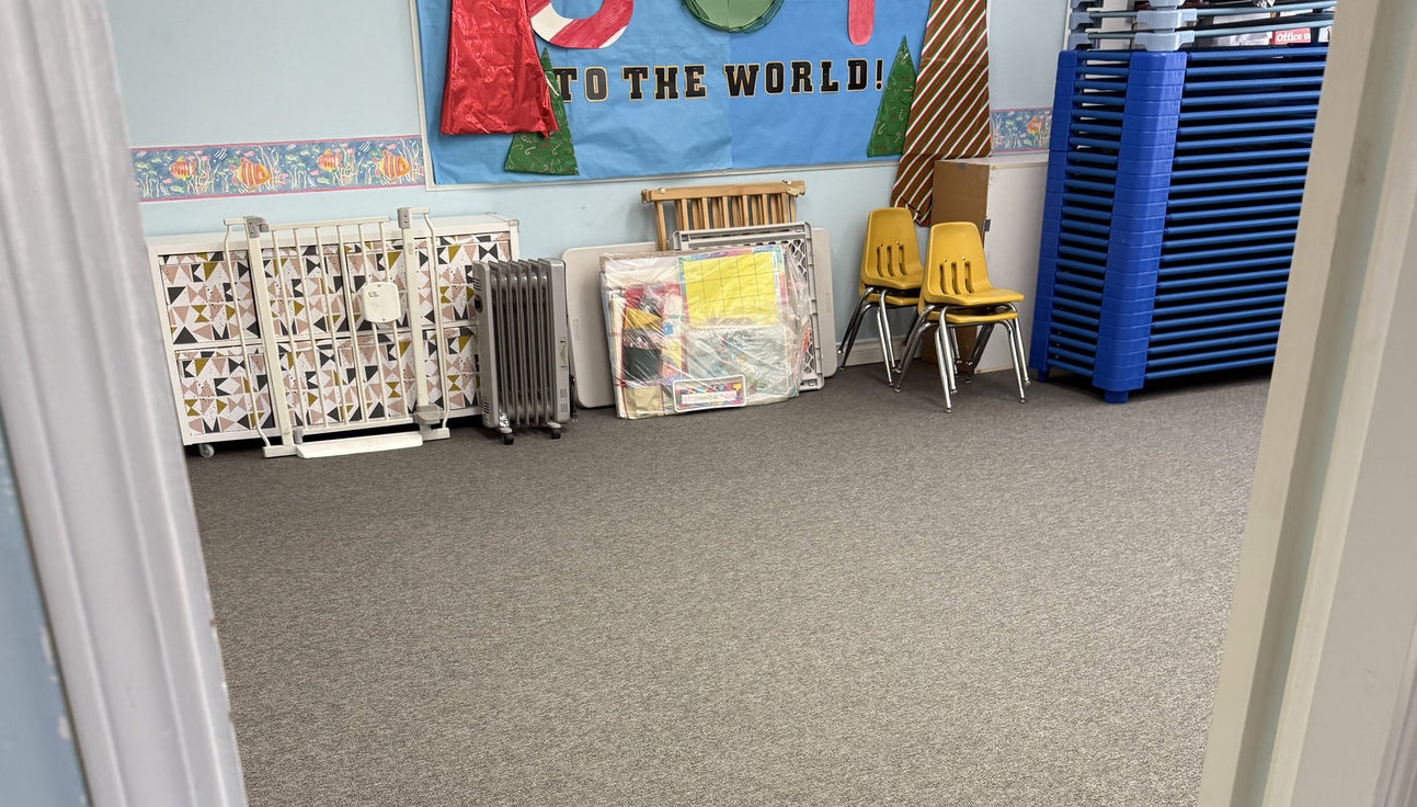 New Commercial Carpet in Richmond Daycare